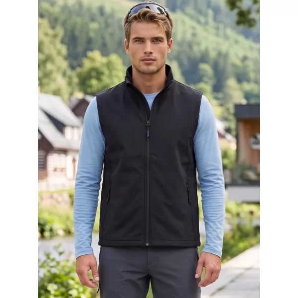  Herren-Softshellweste ALTISPORT NoPrint NP/ALM8211NJ SCHWARZ SCHWARZ 