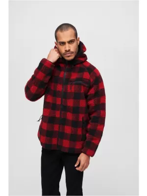 Herren -Sweatshirt BRANDIT BD5024 ROT/SCHWARZ