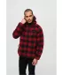 Herren -Sweatshirt BRANDIT BD5024 ROT/SCHWARZ