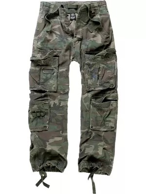 Hose BRANDIT VINTAGE BD1003 OLIVE CAMO