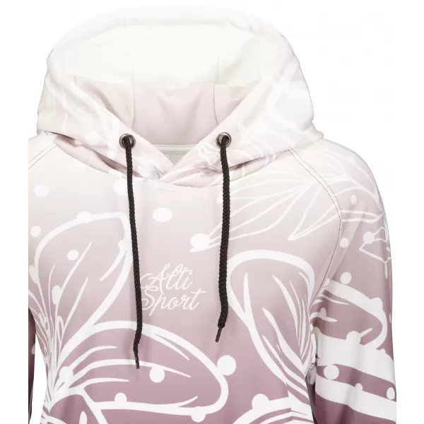  Hochwertiges Funktions-Sweatshirt für Damen ALTISPORT VOJ/ALW045MI03 LILA/WEIß 