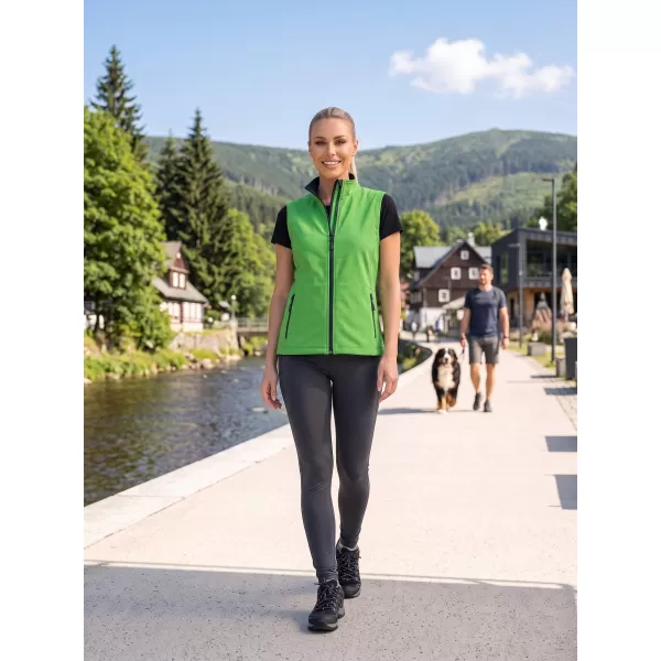  Softshellweste für Damen ALTISPORT NoPrint NP/ALW7211NJ GRÜN/MARINE 