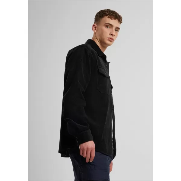  Hemd BRANDIT CORDUROY CLASSIC BD4035 SCHWARZ 