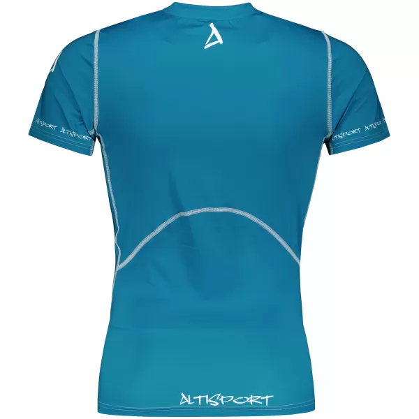  Hochwertiges Funktions-Kompressions-T-Shirt mit kurzen Ärmeln für Herren ALTISPORT VOJ/ALM000TR04 ROT 