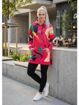 Hochwertiges Funktions-Sweatshirt für Damen ALTISPORT VOJ/ALW042MI03 ROSA