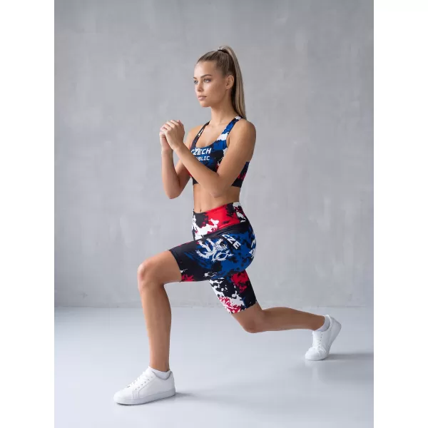  Hochwertige Damen-Funktionsleggings oberhalb des Knies ALTISPORT VOJ/ALW036LEG02 FLECKEN 