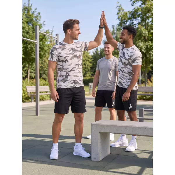  Funktionelles Premium-T-Shirt für Herren ALTISPORT VOJ/ALM038TR01 WEIß 