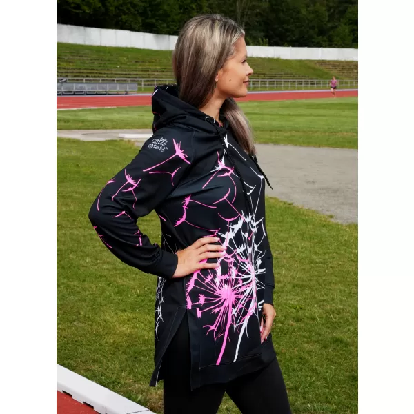 Hochwertiges Funktions-Sweatshirt für Damen ALTISPORT VOJ/ALW035MI03 SCHWARZ/ROSA 