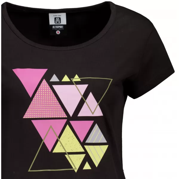  T -Shirt ALTISPORT ALW185120 SCHWARZ 