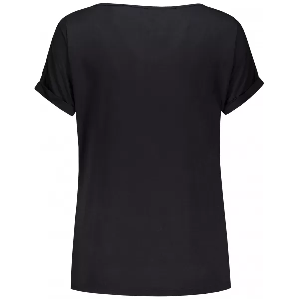  Damen-T-Shirt ALTISPORT DAFFY SCHWARZ 