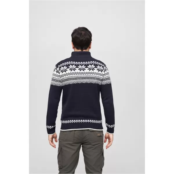  Herren Sweatshirt BRANDIT TROYER NORWEGER BD5029 MARINE 
