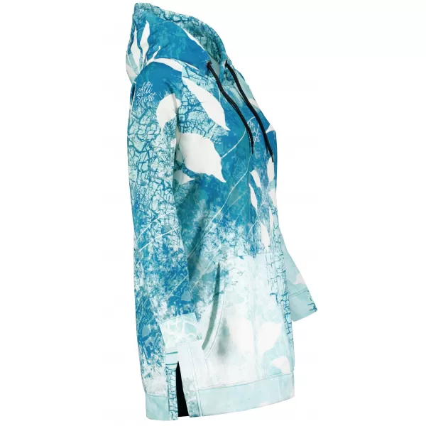 Funktionelles erweitertes Damen-Sweatshirt Premium ALTISPORT VOJ/ALW020MI03 BLAU 