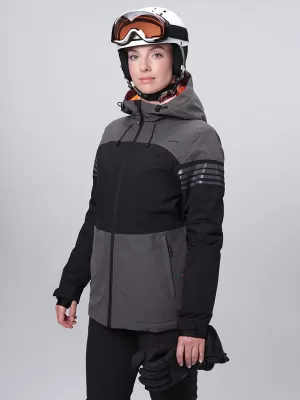 Damen-Skijacke LOAP LAWELA SCHWARZ