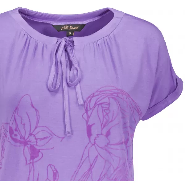  Damen-T-Shirt ALTISPORT DEBBI LILA 