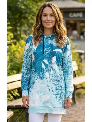 Funktionelles erweitertes Damen-Sweatshirt Premium ALTISPORT VOJ/ALW020MI03 BLAU