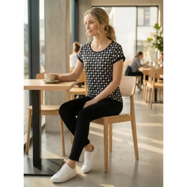  Damen-T-Shirt ALTISPORT DORIA SCHWARZ 
