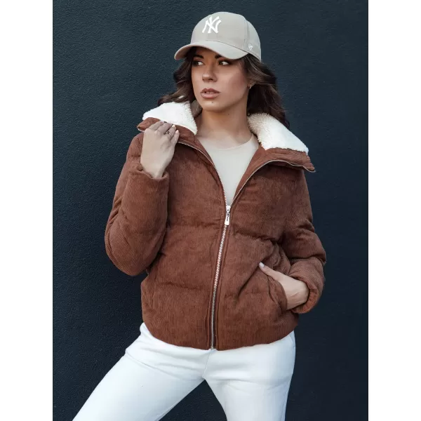  Frauenjacke DSTREET TRENDYGLAM TY4360 KARAMELL 