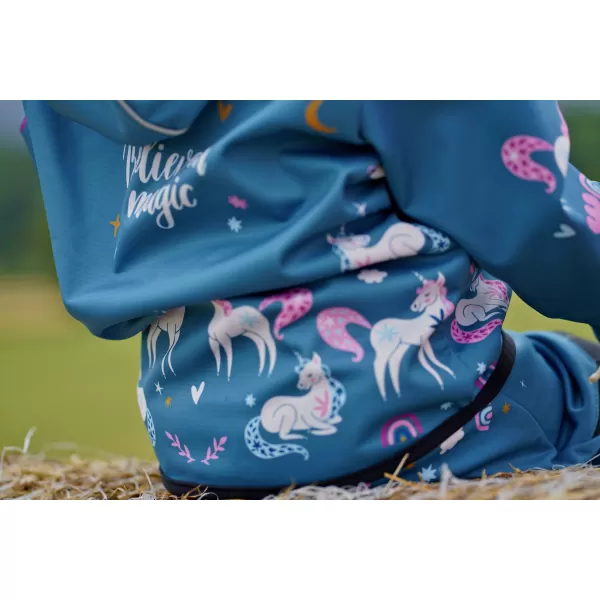  Baby Softshell Jacke WAMU JEDNOROŽCI BLAU 