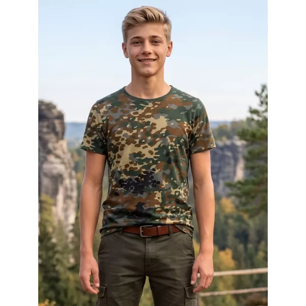  T -Shirt BRANDIT T BD6017 FLECKTARN 
