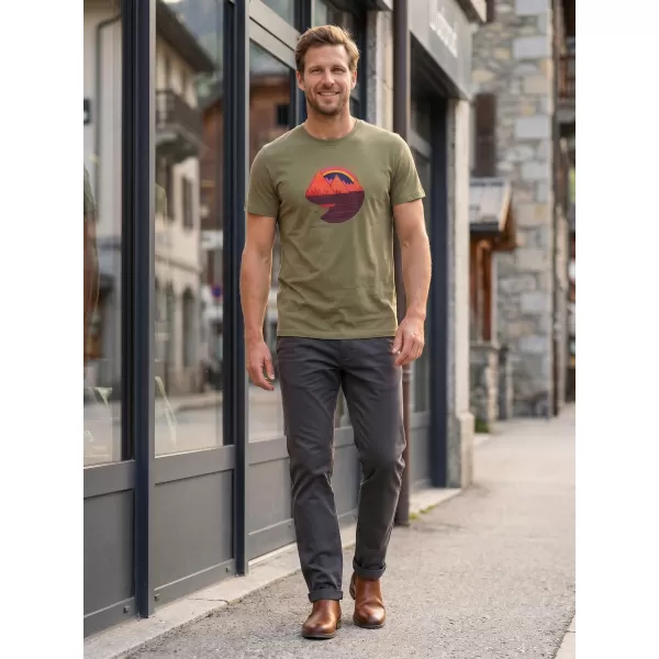  Herren-T-Shirt ALTISPORT ALM186129 KHAKI 