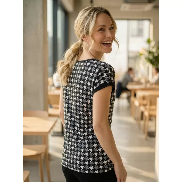  Damen-T-Shirt ALTISPORT DORIA SCHWARZ 