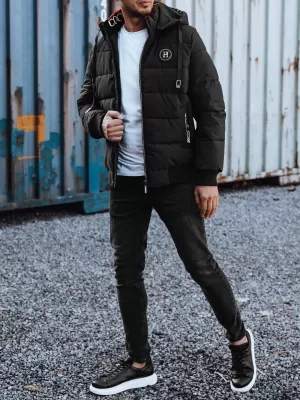 Herren Winterjacke DSTREET SCHWARZ