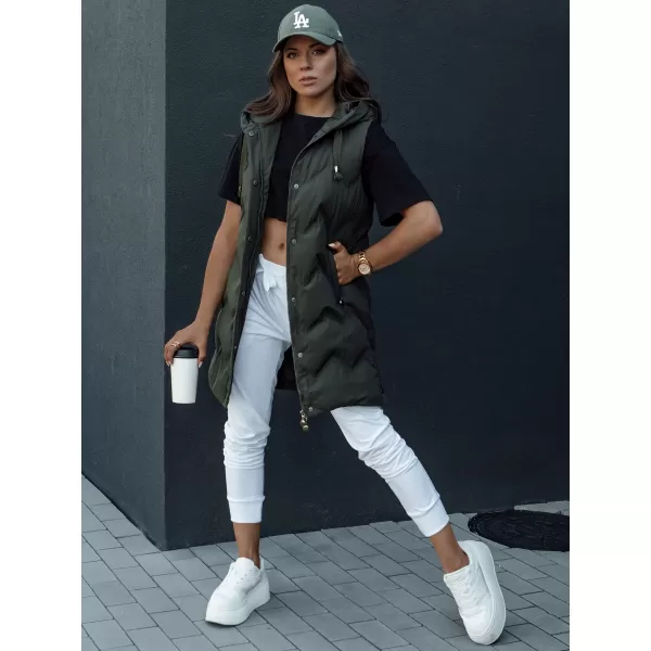  Damenweste DSTREET TAMIRA GREEN Dstreet1 