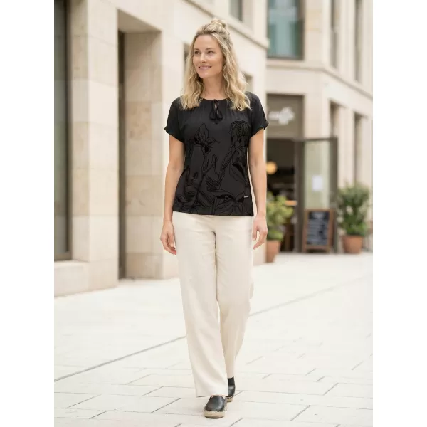  Damen-T-Shirt ALTISPORT DEBBI SCHWARZ 