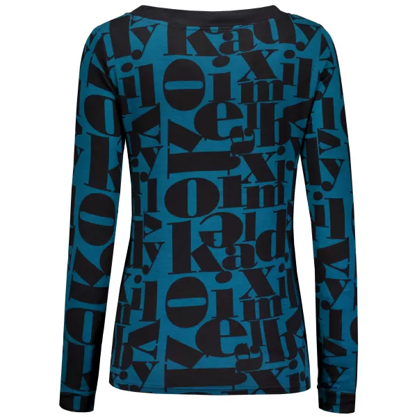  Damen-T-Shirt KIXMI TAFFY KEROSIN 