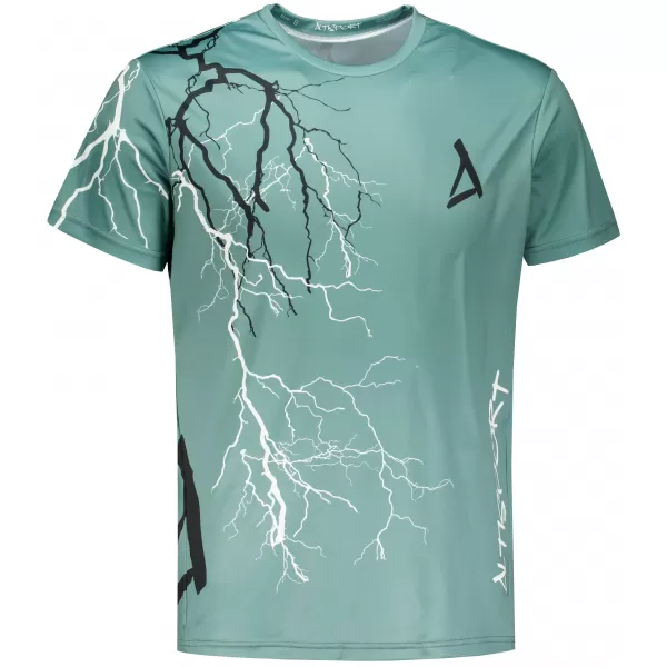  Funktionelles Premium-T-Shirt für Herren ALTISPORT VOJ/ALM004TR01 KHAKI/MILITÄR 
