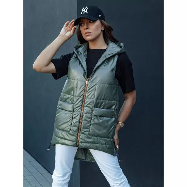  Weste DSTREET JESS TY4442 GRÜN 