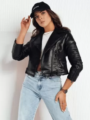 Lederjacke DSTREET NEGRA ty4163 SCHWARZ
