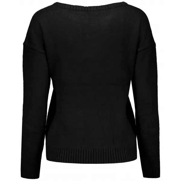  Damenpullover KIXMI THEMIS SCHWARZ 