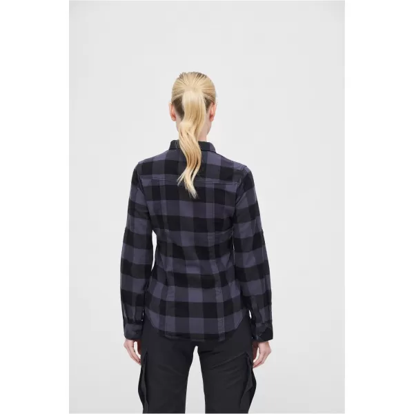  Hemd BRANDIT BD9336 SCHWARZ/GRAU 