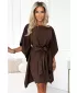 Kleid NUMOCO SOFIA 287-33 SCHOKOLADE