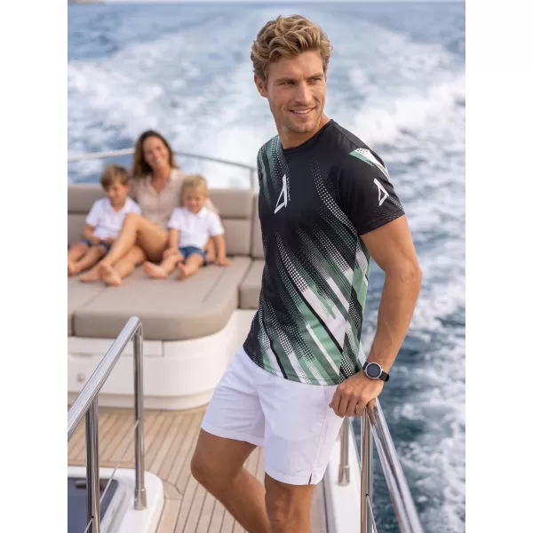 Funktionelles Premium-T-Shirt für Herren ALTISPORT VOJ/ALM028TR01 KHAKI/MILITÄR 
