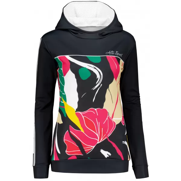  Funktionaler Sweatshirt -Prämie von Frauen ALTISPORT VOJ/ALW042MI01 SCHWARZ 