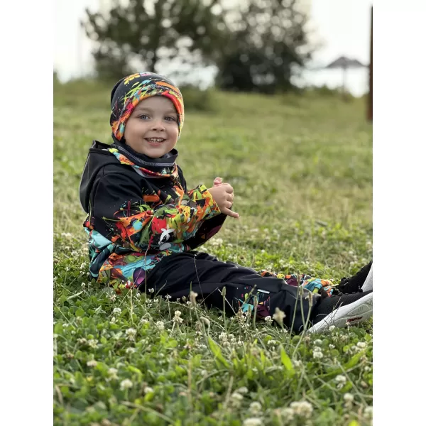  Softshelljacke für Kinder WAMU GAME ON SCHWARZ 