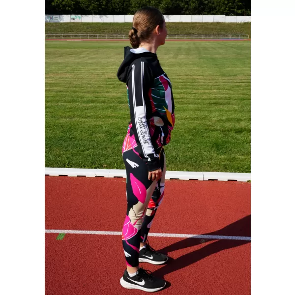  Funktionaler Sweatshirt -Prämie von Frauen ALTISPORT VOJ/ALW042MI01 SCHWARZ 