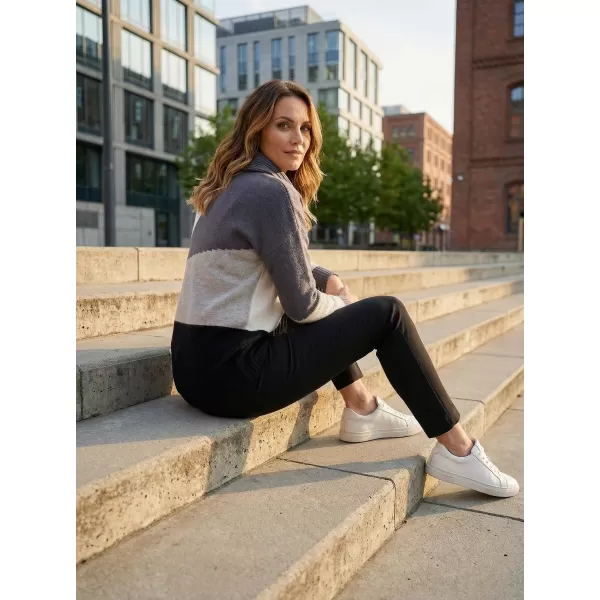  Damenpullover ALTISPORT DINA DUNKELGRAU 