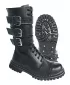 Herrenschuhe BRANDIT 3-BUCKLE PHANTOM BD9005 SCHWARZ