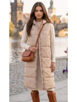 Damenweste ALTISPORT DARLA HELL BEIGE