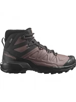 Damenschuhe SALOMON X ULTRA SNOWPILOT WP W L47585800 SCHWARZ/PFEFFERKORN/COGNAC
