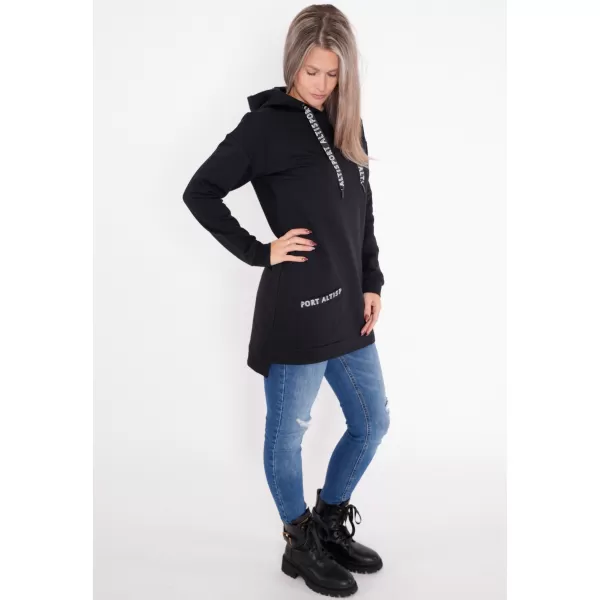  Damen-Sweatshirt ALTISPORT DAVINIA SCHWARZ 