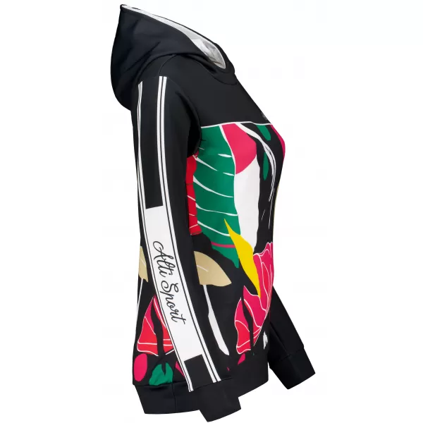  Funktionaler Sweatshirt -Prämie von Frauen ALTISPORT VOJ/ALW042MI01 SCHWARZ 