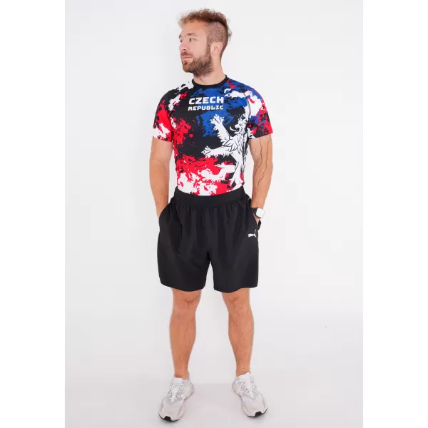  Herren Funktions-Kompressionsshirt mit kurzen Ärmeln Premium ALTISPORT VOJ/ALM036TR04 FLECKEN 