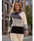 Damenpullover ALTISPORT DINA DUNKELGRAU