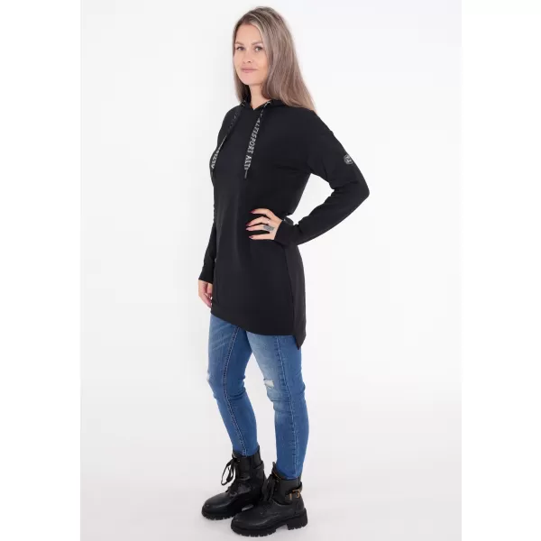  Damen-Sweatshirt ALTISPORT DAVINIA SCHWARZ 