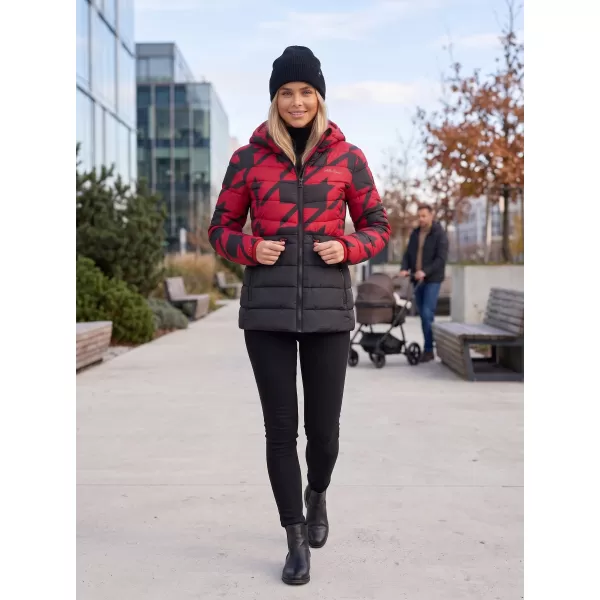  Damenjacke ALTISPORT DARCIA SCHWARZ ROT 