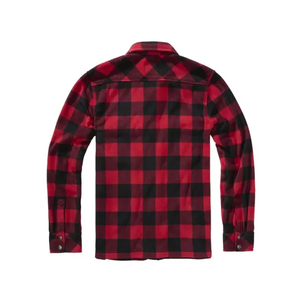  Hemd BRANDIT BD9720 ROT/SCHWARZ 